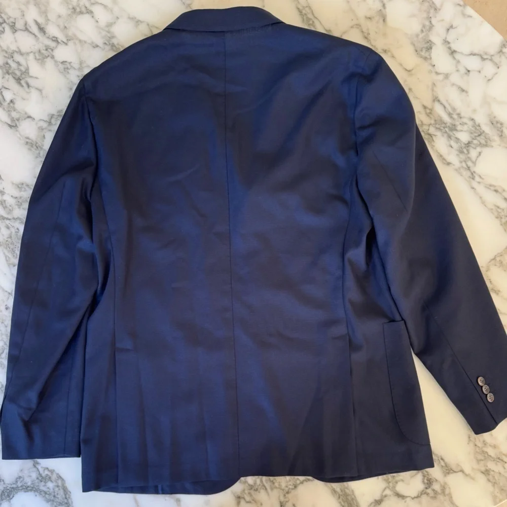 NWT Boglioli K Jacket Dover Blazer Navy IT 56R three button lightweight